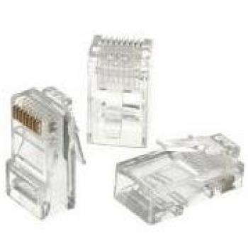 Conector RJ45 Transparente con Cable UTP Categoría 5e