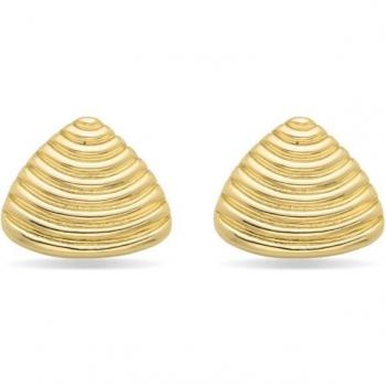 Pendientes Luxenter Caimiz acabados en oro amarillo de 18k