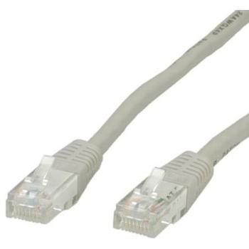 LATIGUILLO RJ45 2 M. CAT.6 UTP CCA AWG 24 GRIS VALUE