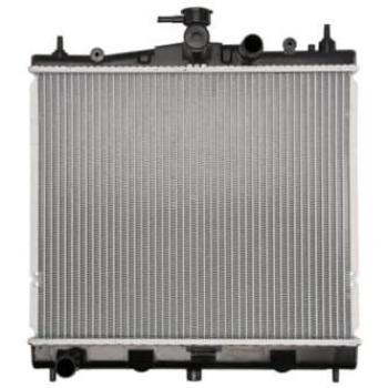 Radiador de refrigeración del motor THERMOTEC D71011TT para NISSAN MICRA III (K12)