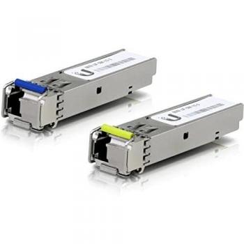 Ubiquiti SFP UACC-OM-SM-1G-S-2 Single-Mode Fiber LC-Simplex (2er-Pack) UF-SM-1G-S: SFP, 1 Gbps