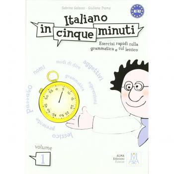 Italiano en Cinco Minutos - Libro Nivel A1-A2 (Volumen 1)