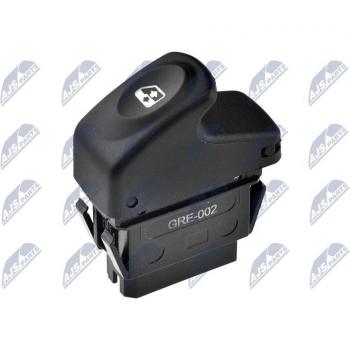 Interruptor de elevalunas NTY EWS-RE-002 con vidrio para puerta