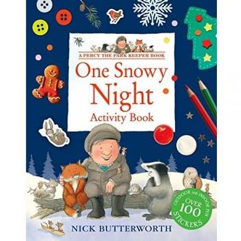 Libro de Actividades Una Noche Nevada de Percy el Cuidador del Parque - ¡Lleno de diversión para toda la familia!