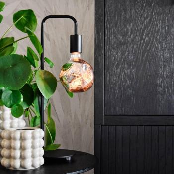Bombilla LED regulable Calex XXL Organic Neo E27 4W G125 dim plata