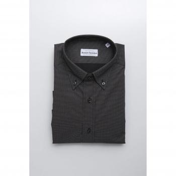 Robert Friedman Black Cotton Shirt - S