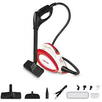 Polti Vaporetto Handy 20 Limpiador a Vapor, 3.5 Bar con Bandolera, 10 Accesorios, 1500 W, Acero Inoxidable