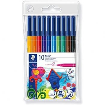 Staedler 326 WP10 - Estuche con 10 rotuladores, Multicolor