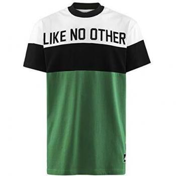 Kappa Berto Authentic Camiseta, Hombre, Verde, L