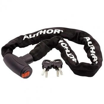 Candado de cadena para bicicleta ACHL-55 900 mm Enlaces de cadena de 8 mm endurecido negro
