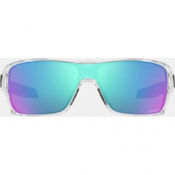 Oakley Gafas de sol Turbine Rotor para hombre con montura rectangular transparente y lente única