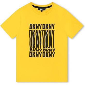 Camiseta de niño DKNY de manga corta con ilustración frontal D60021