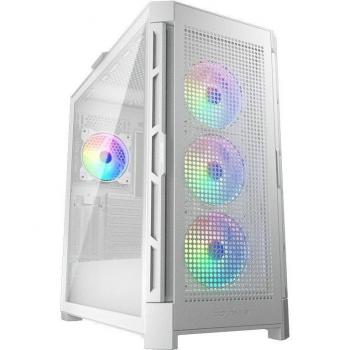 Cougar AirFace Pro RGB Midi Tower Case White with Tempered Glass and USB-C