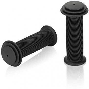 XLC Kindergriffe Puños para Bicicleta, Infantil, Negro, 82 mm
