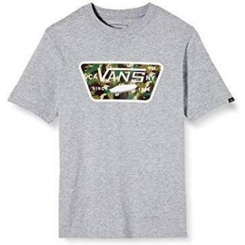 Vans Full Patch Fill Boys Camiseta, Gris