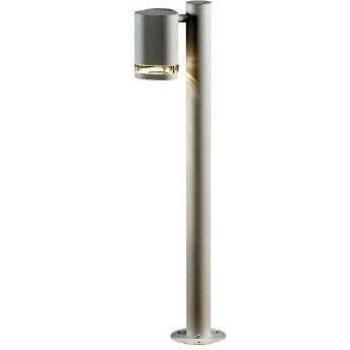 Baliza Moderna Corta de Exterior Blanca y Transparente IP44