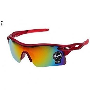 LUNETTE DE SOLEIL ROUGE PILOTE SPORT MOTO VTT BMX CYCLISME VÉLO VENDEUR FRANCAIS
