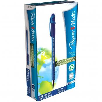 Paper Mate Flexgrip Ultra Bolígrafo con Capuchón, Punta Fina