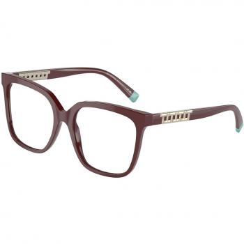 Tiffany & Co. TF2227 8353 Women’s Eyeglasses Burgundy Size 52 - Frame Only - Blue Light Block Available