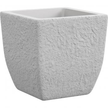 Maceta Cuadrada Pietra 40 32 L Tera - Diseño Moderno