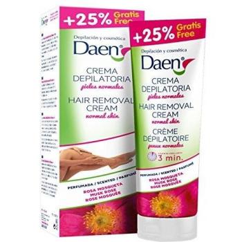 DAEN crema depilatoria rosa mosqueta tubo 125 ml