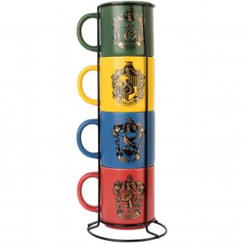 Set de Tazas Harry Potter Hogwarts Houses Multicolor