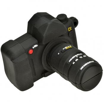 Aricona Fun Stick - Memoria USB de 8 GB, diseño cámara DSLR, color negro