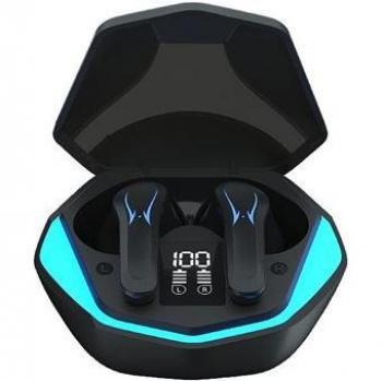 Auriculares Gaming TWS-375 Smartek Bluetooth 5.1 con Micrófono y Caja de Carga