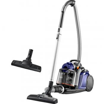 AEG LX8 Flexibility Aspiradora sin bolsa compacta con cepillo parketto pro, color azul profundo                                                                                                                                                                
