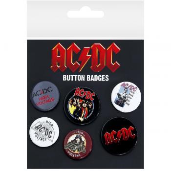 Desconocido Pack de chapas AC/DC Mix, Metal, Standard