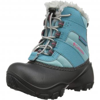 Columbia Childrens Rope Tow III Waterproof, Botas de Nieve para Niñas, Azul