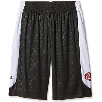 adidas Rose Link Short - Pantalón Corto para Hombre, Color Negro/Blanco/Rojo, Talla XXLT