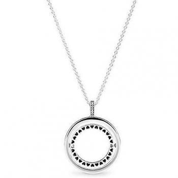 Pandora Collar con colgante Mujer plata - 397410CZ-60