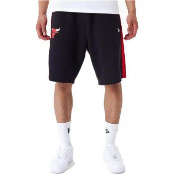 Pantalón Corto New Era Bermuda NE Chibul NBA Negro/Rojo