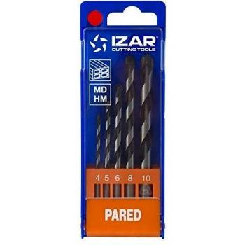 Izar M80335 - Juego de brocas cilindricas pared standard