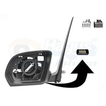 1 Retrovisor exterior VAN WEZEL 3082827 * HAGUS * adecuado para MERCEDES-BENZ