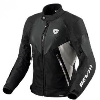 Chaqueta de Moto para Mujer REV'IT! Control H2O Negra y Plateada