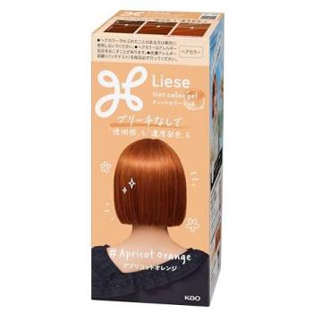 Kao Liese Apricot Orange Tint Color Gel Hair Dye - 191ml