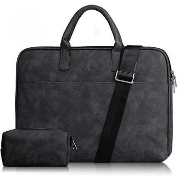 BOTRE 13-15.6 Pulgadas Bolso de Mujer Bandolera Ordenadores Multifuncional Maletín Hombre Funda para Portátil Macbook Air iPad Moda y Negocios