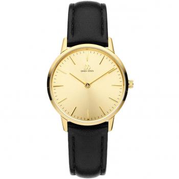 Danish Design Womens Analogue Quartz Watch with Leather Strap IV19Q1251