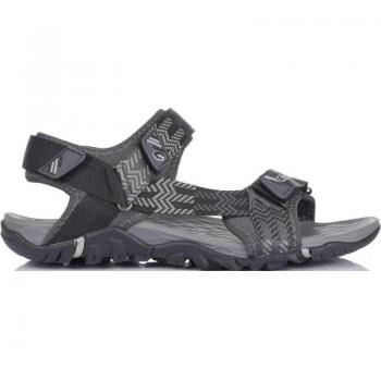 Sandalia Chiruca Dakar - Sandalias de Hombre, color negro, diseño cómodo y ligero, suela antideslizante, material resistente al agua, ajuste con velcro, ideal para actividades al aire libre