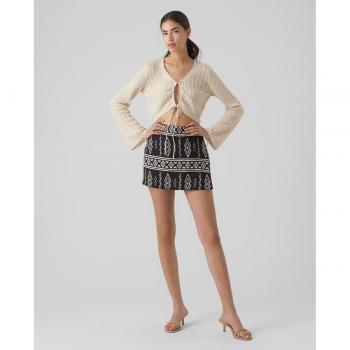Falda pantalón corta estampada