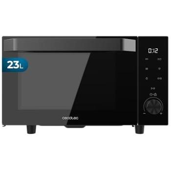 Microondas Cecotec Proclean 6040 Sin Plato 23L 800W Digital con 8 Programas y Diseño Flatbed