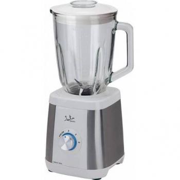 Batidora de Vaso Jata BT797, Jarra de Cristal 1.5L, Potencia 1300W, Cuerpo de Acero Inoxidable, Cuchillas Dentadas de Acero Inoxidable