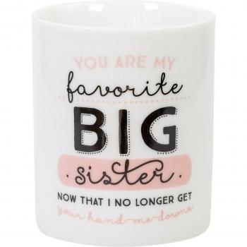 Mr. Wonderful Taza You Are my Favorite Big Sister, Blanco, 10x10x10
