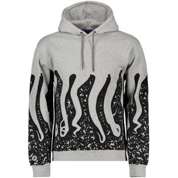 Octopus Men's Light Grey XL Stamp Hoodie