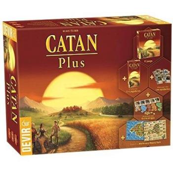 Devir - Catan Plus, juego de mesa