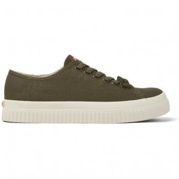 CAMPER Peu Roda Sneakers for Men - Green, Size 44, Cotton Fabric