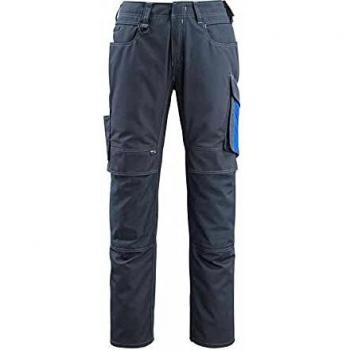 Pantalones de Trabajo Mascot Mannheim Oscuro Marino/Royal Azul 82C66 (L32W50.5)
