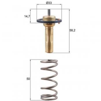 Termostato refrigerante BEHR MAHLE TX 265 89D / Termostato refrigerante MAHLE ORIGINAL TX 265 89D